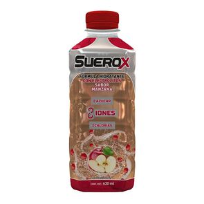 Suerox Adulto 8 Iones Manzana 630Ml