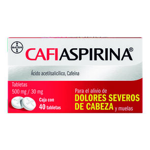 Cafiaspirina 500mg 40 tabs