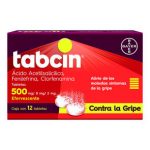 Tabcin Efervescente 500Mg 12 Tabs