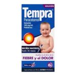 Tempra Solucion Pediatrica Fiebre y Dolor Sabor Uv...