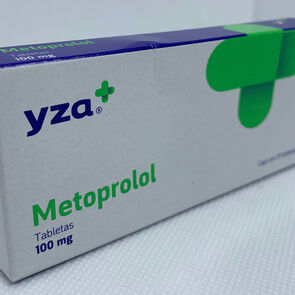 Yza Metoprolol 100Mg 20 Tabs