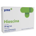 YZA HIOSCINA 20MG/1ML 3 AMP