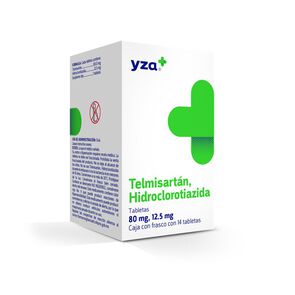 Yza Telmisartan, Hidroclorotiazida 80Mg/12.5Mg 14 Tabs