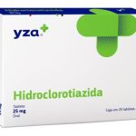 Yza Hidroclorotiazida 25Mg 20 Tabs