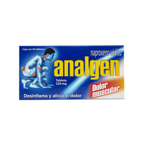 Analgen 220mg - Alivio rapido del dolor