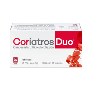 Coriatros Duo 16Mg/12.5Mg 14 Tabs