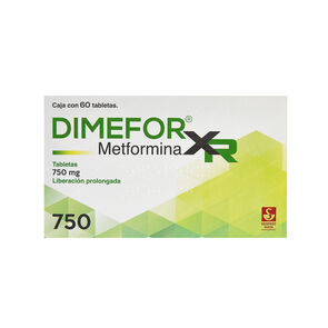 Dimefor Xr 750Mg 60 Tabs