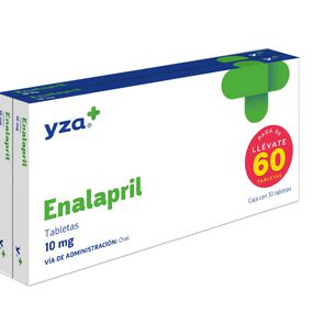 Yza Enalapril 10Mg 60 Tabs