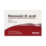 Hemosin K 25Mg/5Mg 32 Tabs